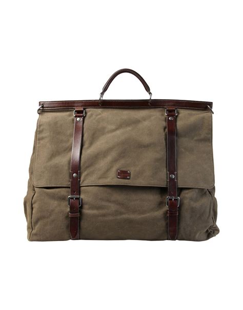 dolce gabbana brown man bag|dolce gabbana duffle bag.